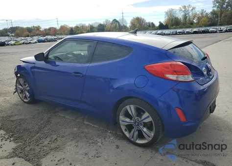 2012 Hyundai Veloster z USA, uszkodzony, nr VIN KMHTC6AD0CU079266